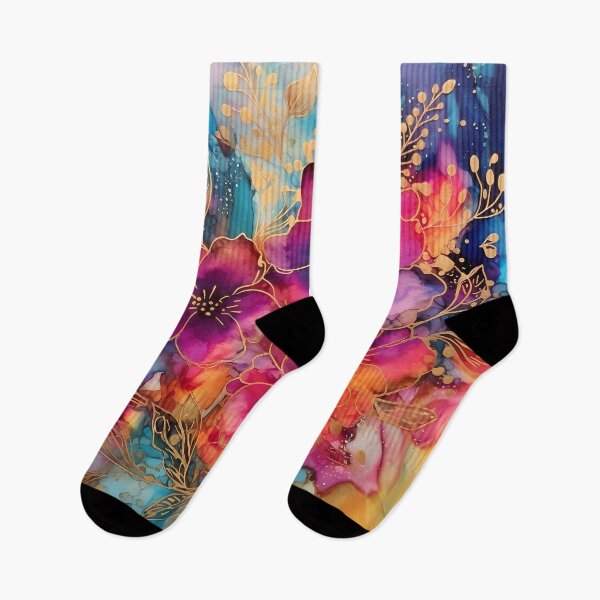 Artikelvorschau, Abstract Floral : Alcohol Ink entworfen und verkauft von MTJ-Mushrooms.