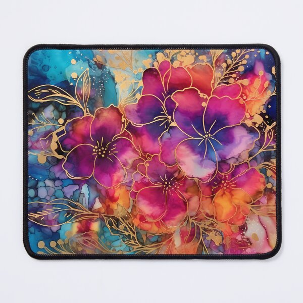 Item preview, Abstract Floral : Alcohol Ink designed and sold by MTJ-Mushrooms.