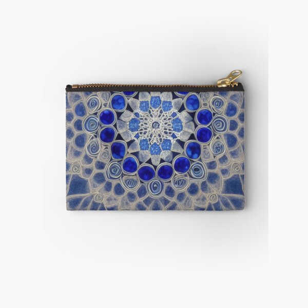 Artikelvorschau, Blaues Saphir-Mandala entworfen und verkauft von WiseCity.