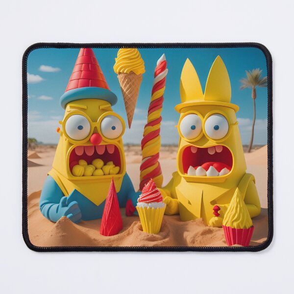 Item preview, "Funny summer friends" digital art designed and sold by arcticcayman.