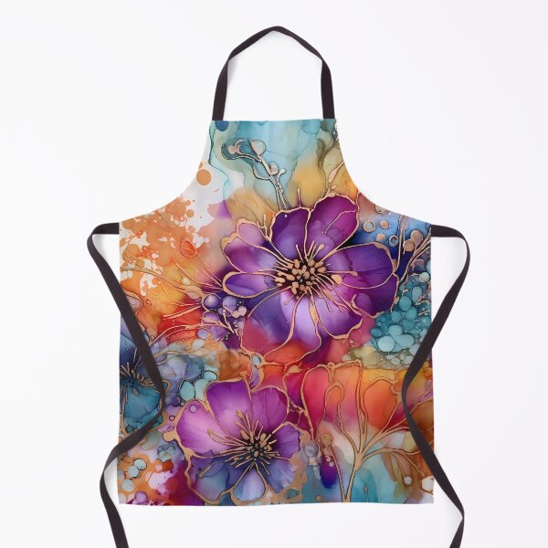Artikelvorschau, Abstract Floral : Alcohol Ink entworfen und verkauft von MTJ-Mushrooms.