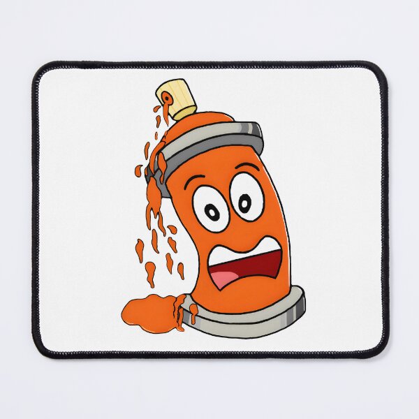 Item preview, Graffiti Funny Cartoon Spray Can Character designed and sold by Philip Branecki.