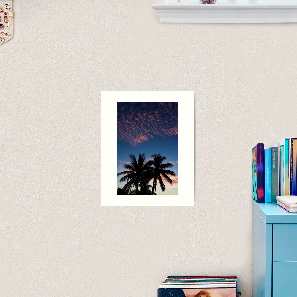 Tropical Sunset Art Print