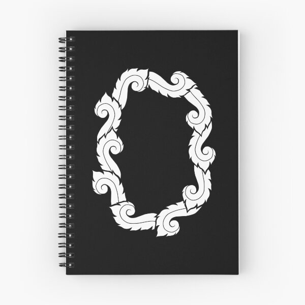 Item preview, White elegant letter O with Thai art elements. designed and sold by KanyaluckArtist.
