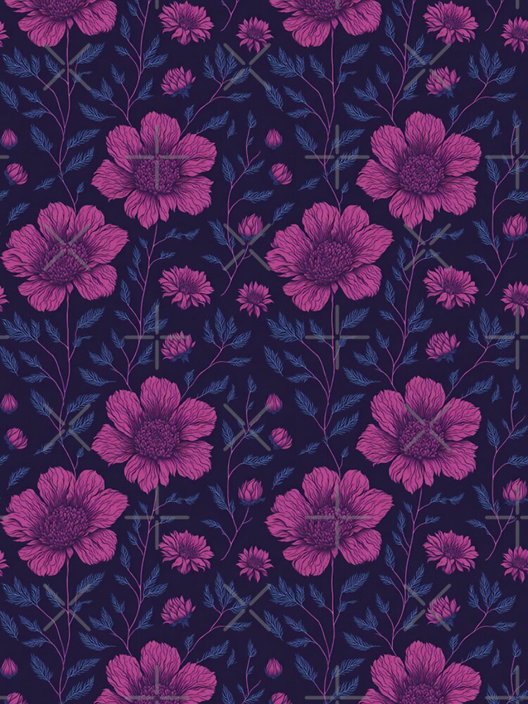 Thumbnail 4 of 4, iPhone Case, Pink Color Floral Pattern designed and sold by DesignCentrum.