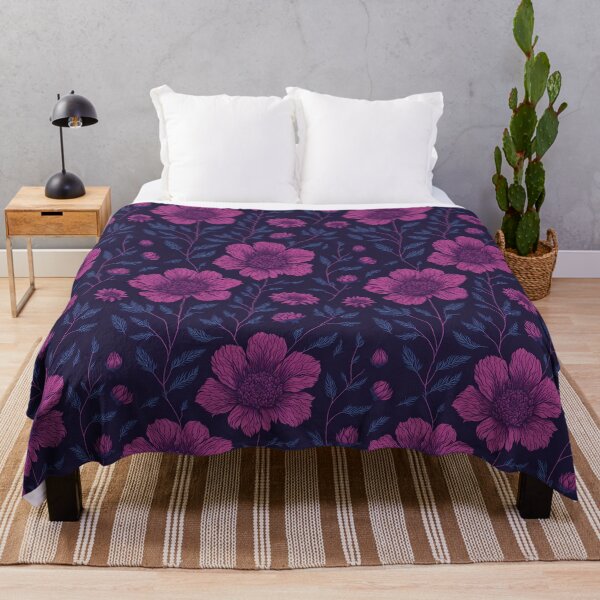 Item preview, Pink Color Floral Pattern designed and sold by DesignCentrum.