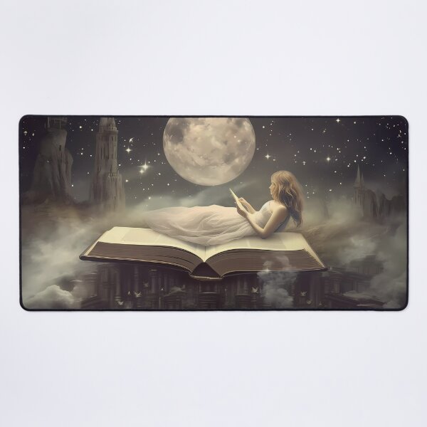 Item preview, Dreamer's Haven: Immersed in the Pages designed and sold by Wallart-Nisyo.