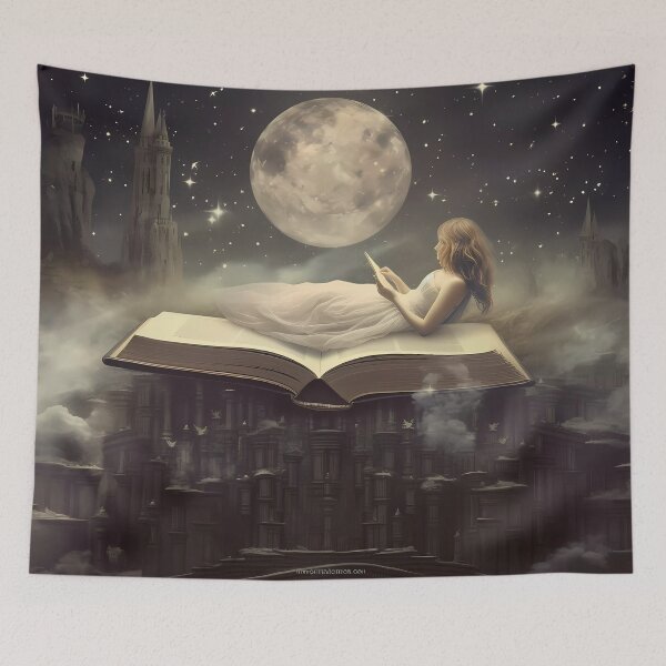 Item preview, Dreamer's Haven: Immersed in the Pages designed and sold by Wallart-Nisyo.