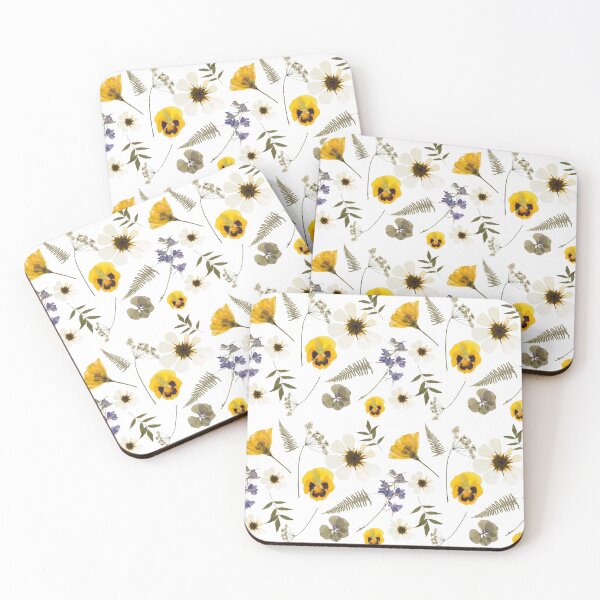 Item preview, Elegant Pressed Flower Pattern Design designed and sold by Tia555.