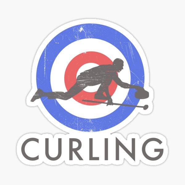 Item preview, Bullseye Curling designed and sold by seradesign.