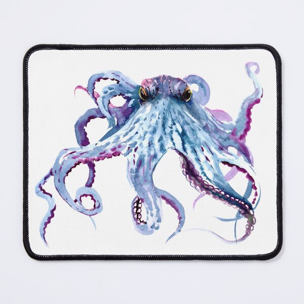 Item preview, Blue Purple Octopus designed and sold by surenart.