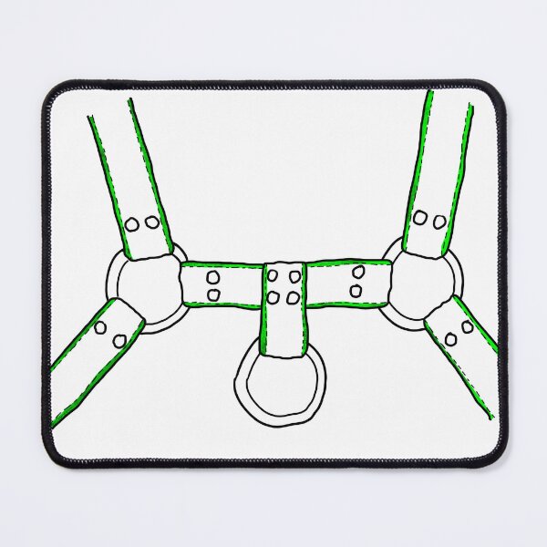 Item preview, Bull Dog Harness Graphic - Light Green designed and sold by BCSMdesigns.