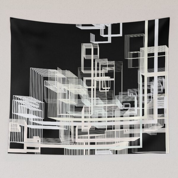Item preview, Quadrangle Traces designed and sold by Mary Holstege.