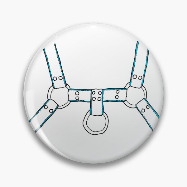 Item preview, Bull Dog Harness Graphic - Light Blue designed and sold by BCSMdesigns.