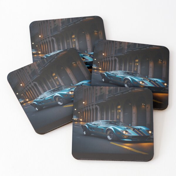 Item preview,  1970 s Sports car/Racing car in city Digital Art by BLACK DRAGON DIGITAL  designed and sold by Grin.