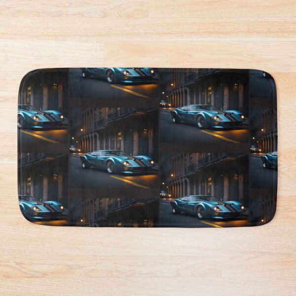 Item preview,  1970 s Sports car/Racing car in city Digital Art by BLACK DRAGON DIGITAL  designed and sold by Grin.