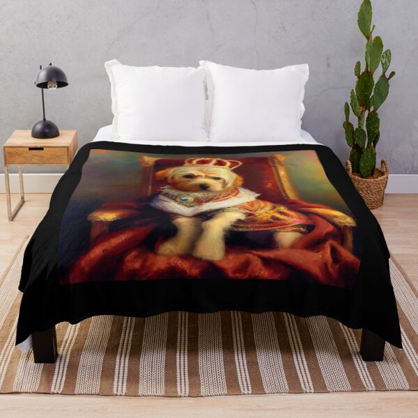 Item preview, Dog Renaissance King designed and sold by CrankyOldDude.