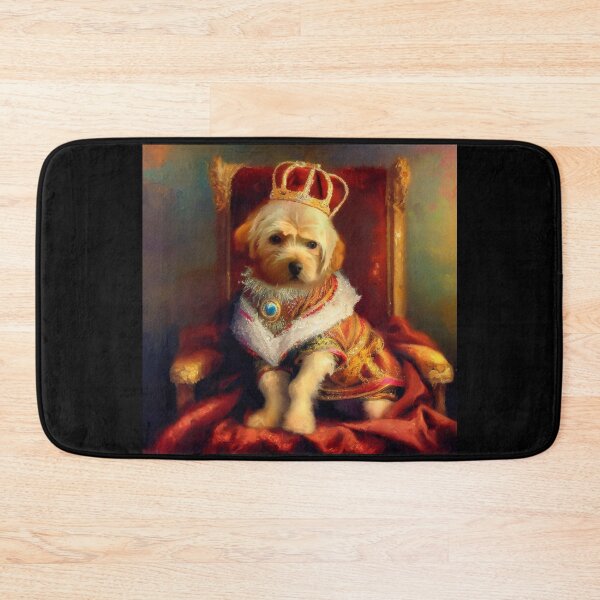 Item preview, Dog Renaissance King designed and sold by CrankyOldDude.