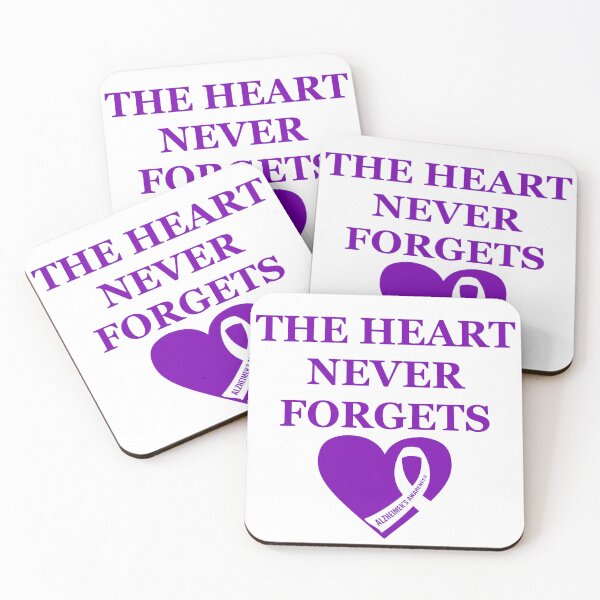 Item preview, The heart never forgets, Alzheimer’s awareness  designed and sold by Allie Rockhill.