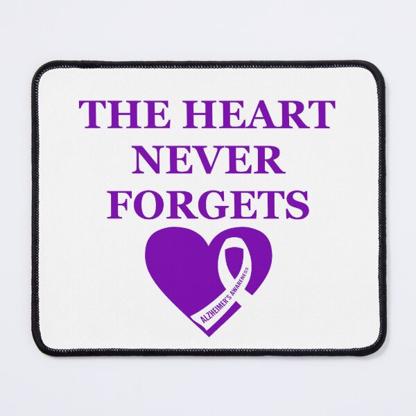Item preview, The heart never forgets, Alzheimer’s awareness  designed and sold by Allie Rockhill.