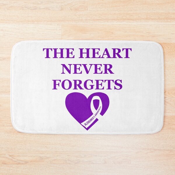 Item preview, The heart never forgets, Alzheimer’s awareness  designed and sold by Allie Rockhill.