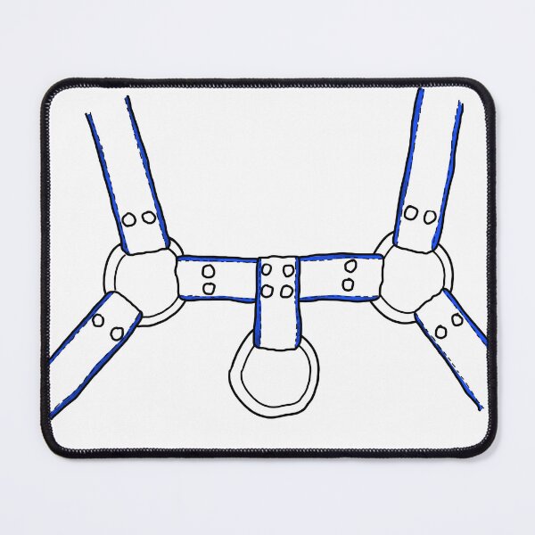 Item preview, Bull Dog Harness Graphic - Dark Blue designed and sold by BCSMdesigns.