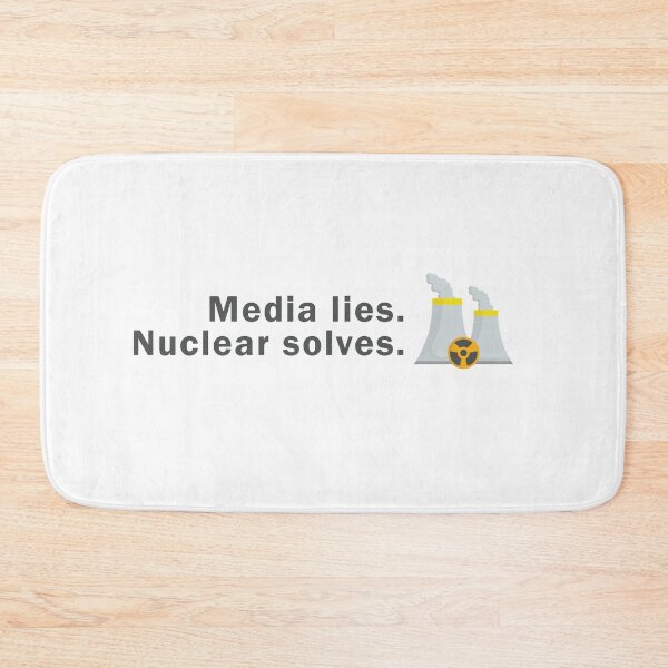 Item preview, Media lies. Nuclear Solves. designed and sold by RossDillon.