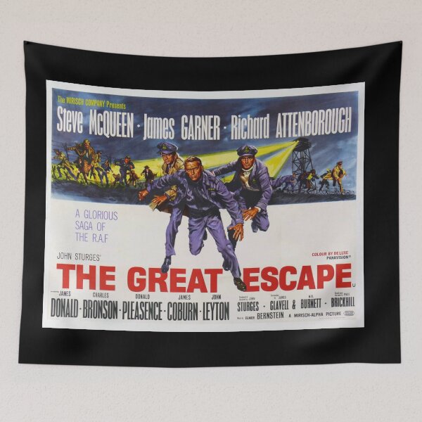 Item preview, The Great Escape Movie Poster designed and sold by cjgraphic.