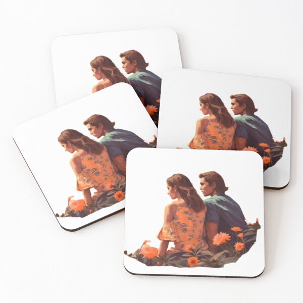 Item preview, colored couple design designed and sold by Bouchey.