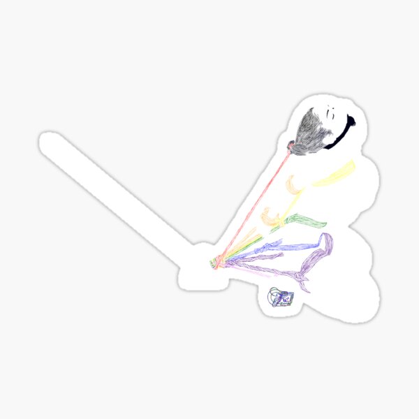 dark side of bondage Sticker