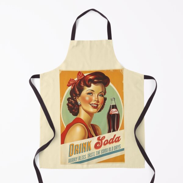 Item preview, Drink Soda Retro Poster designed and sold by vintage-grrrl.