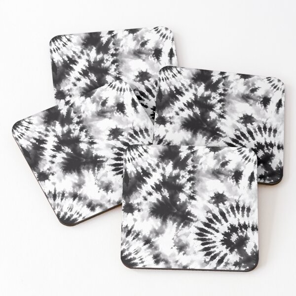 Item preview, Black and white tie dye design designed and sold by Nosy is Everything.