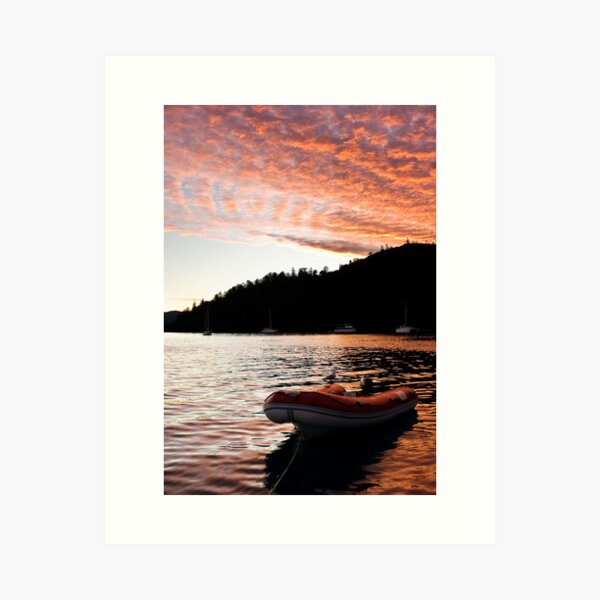 Sunrise over Cid Hbr Art Print