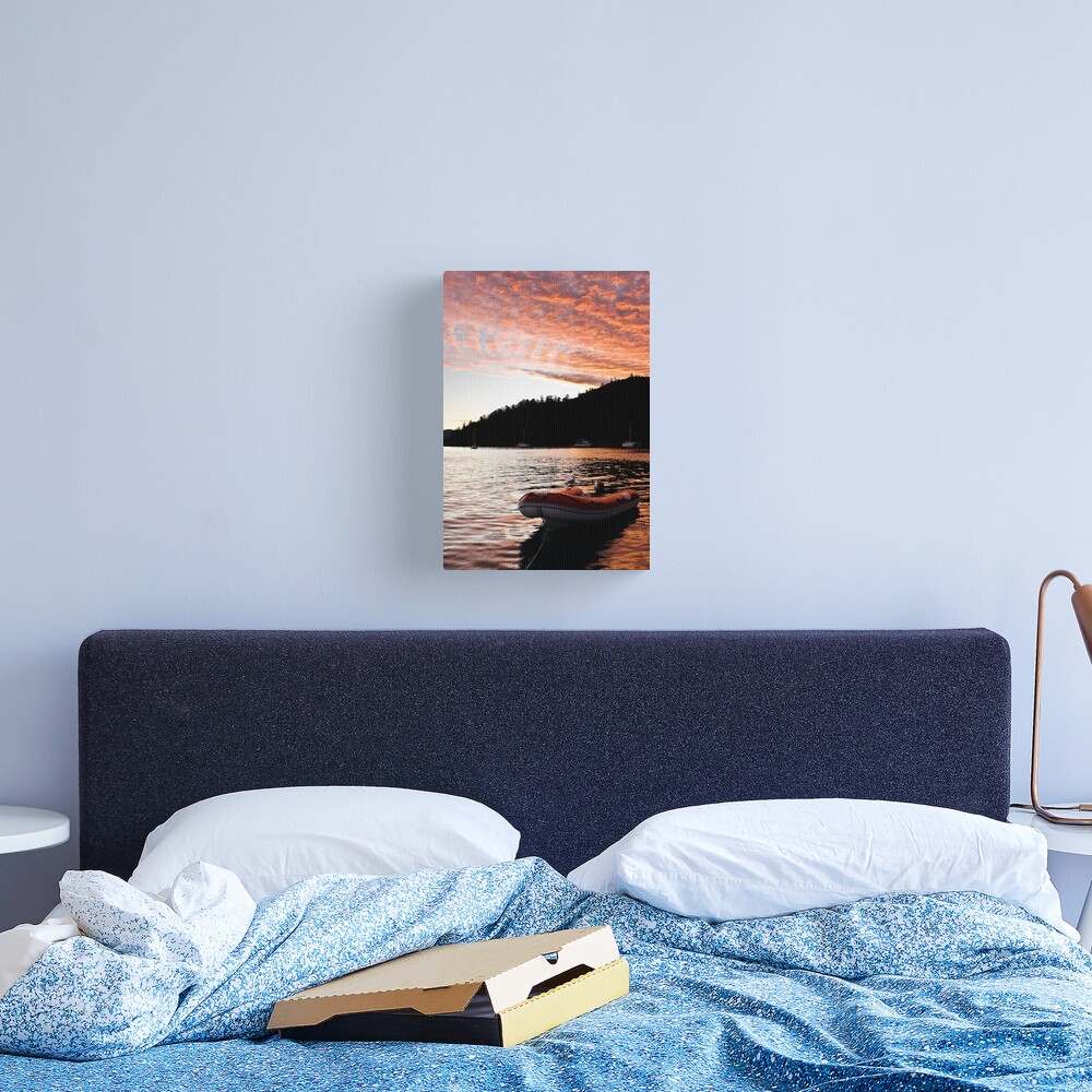 Sunrise over Cid Hbr Canvas Print