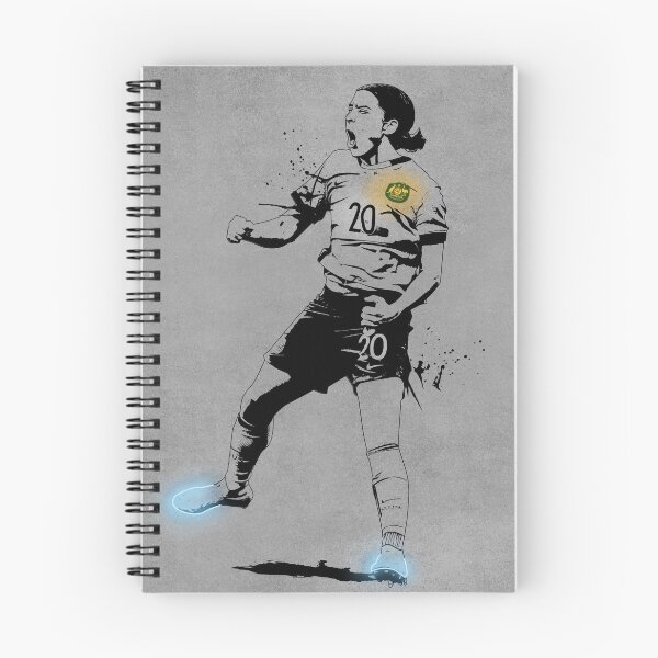 Item preview, Sam Kerr Neon Poster  designed and sold by neon-footy.