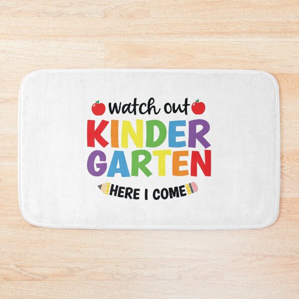 Item preview, Watch Out Kindergarten Here I Come Back to School Kid  designed and sold by _ROYAL_ PRINT_ ⭐⭐⭐⭐⭐.
