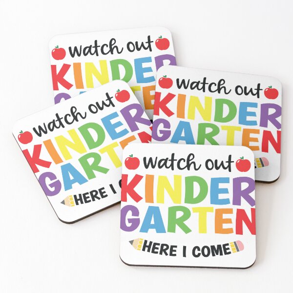 Item preview, Watch Out Kindergarten Here I Come Back to School Kid  designed and sold by _ROYAL_ PRINT_ ⭐⭐⭐⭐⭐.