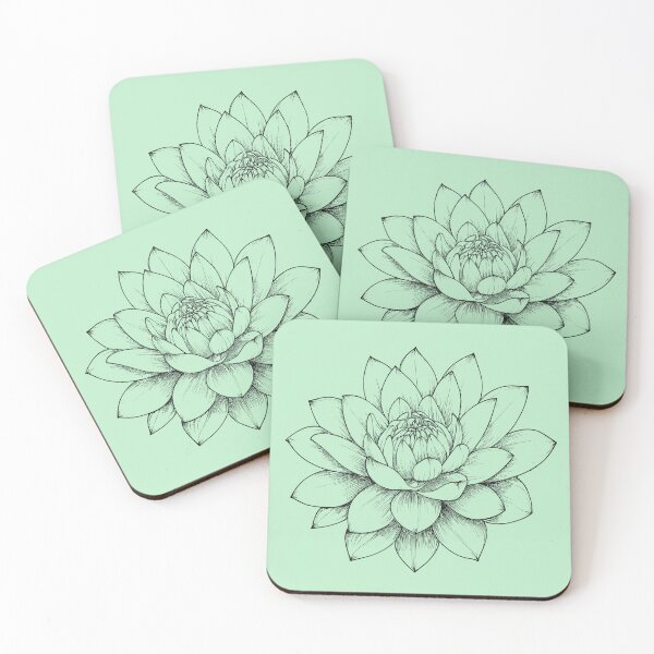 Item preview, Garden Delights - Lotus designed and sold by Loffartdesign.