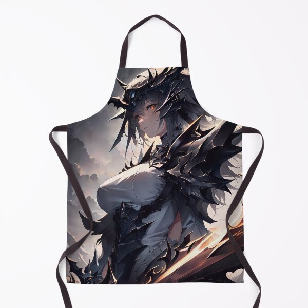 Item preview, Anime Dragon Girl in Armor designed and sold by ByteyCreatives.