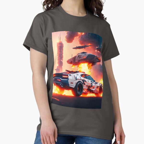 Item preview, Automatron Clash of the Cosmos - The AI-Driven Battle for Futures Fury - Charger designed and sold by AiArtMerch.