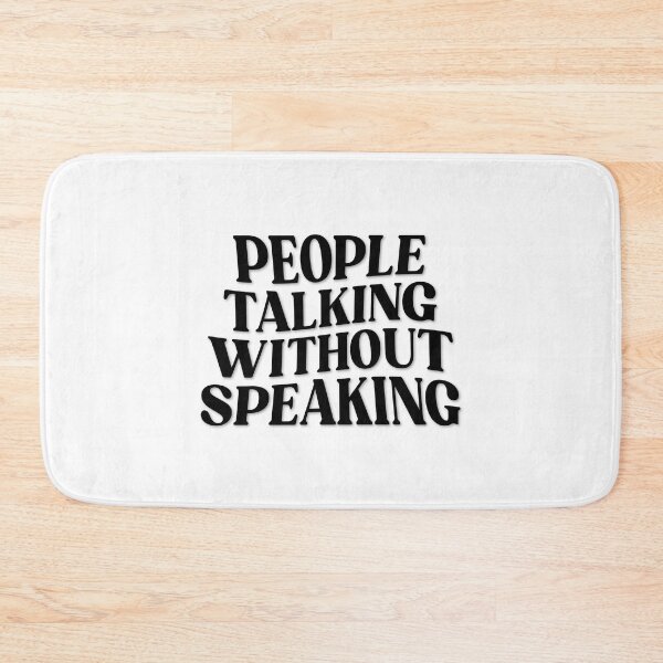 Item preview, People talking (black) designed and sold by didijuca.