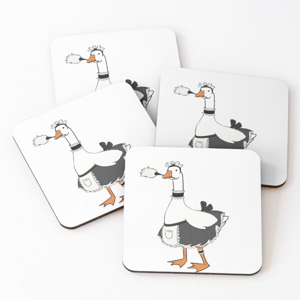 Item preview, French maid goose  designed and sold by Silly-lil-goose.