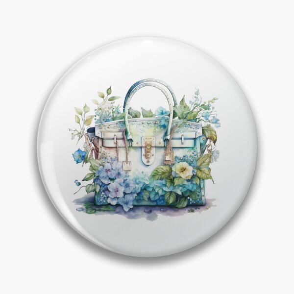 Artikelvorschau, Luxuriöse Designer-Tasche mit Blumenmuster entworfen und verkauft von DreamiDreams.