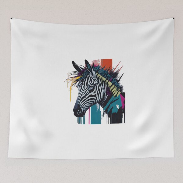Item preview, Zebra head  designed and sold by TheArtPoint.
