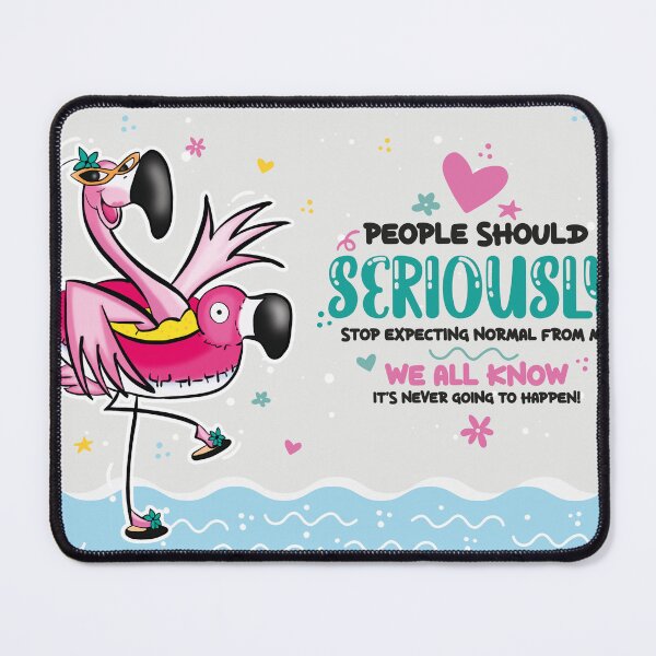 Item preview, Flamingo Beach Quote designed and sold by franiorpty.
