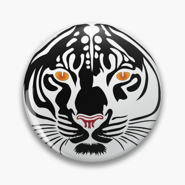 Item preview, White Panther head  designed and sold by atedesigns.