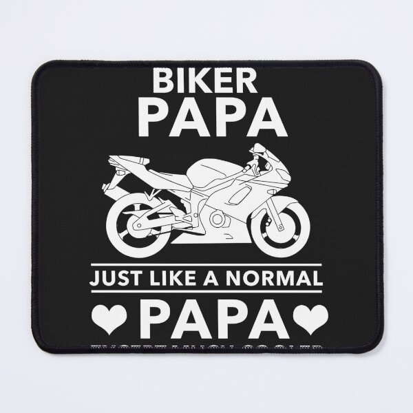 Item preview, Biker Papa Just Like A Normal Papa Except Much Shirt designed and sold by JameJoyDesigner.