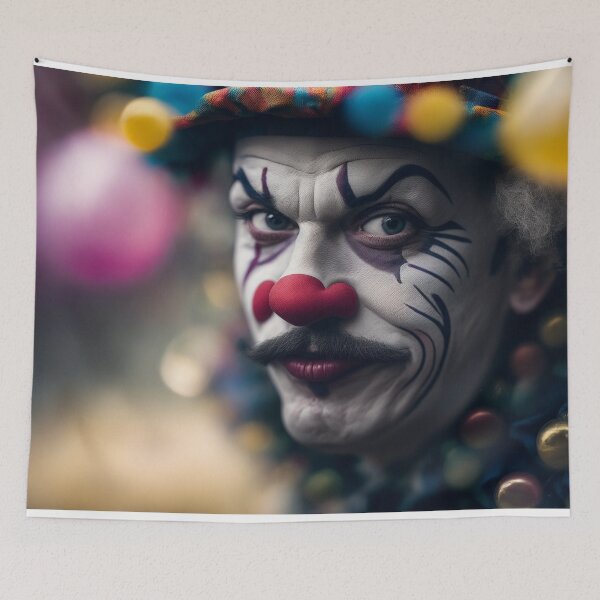 Item preview, FJP0018 - Portrait of a Clown designed and sold by Futuriddle.
