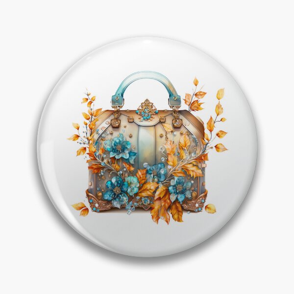 Artikelvorschau, Luxuriöse Designer-Tasche mit Blumenmuster entworfen und verkauft von DreamiDreams.