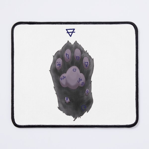 Item preview, Pawlmistry Black Paw designed and sold by TheLostDoodler.